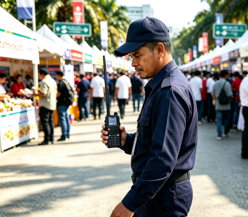 Latest company case about When Rogue Drones Disrupt Outdoor Expos — How our Handheld Drone Detector Solved the Security Headache