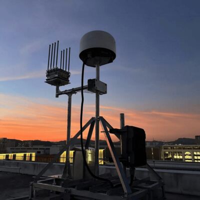 Roof Mounted Anti Drone Detector 100MHz-6GHz Portable UAV Detector With Remote Control