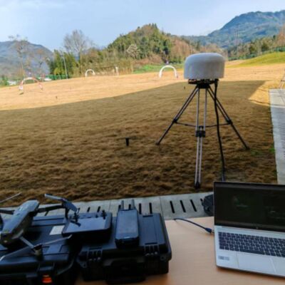 Roof Mounted Anti Drone Detector 100MHz-6GHz Portable UAV Detector With Remote Control