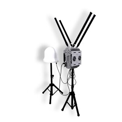 Advanced Anti Drone System 70-6000MHz 500-1200 Watt Drone Defense System