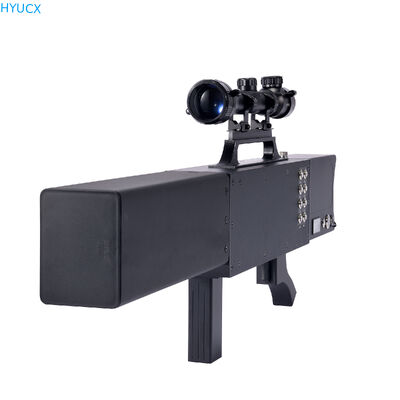 Portable Drone Jammer Gun 28V 300W 8 Channel Anti Drone System
