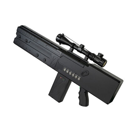 Six Channel Anti Drone Gun 200W User Friendly Integrated Uav Jammer Gun