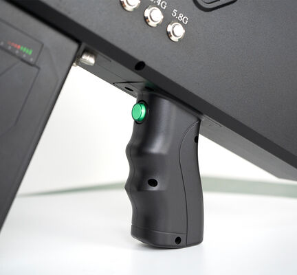 Six Channel Anti Drone Gun 200W User Friendly Integrated Uav Jammer Gun