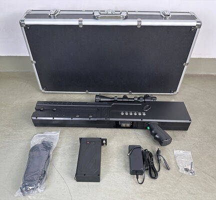 Six Channel Anti Drone Gun 200W User Friendly Integrated Uav Jammer Gun