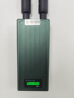 140-7500MHz Handheld Drone Jammer 2 Channels Battery Operated Fpv Drone Jammer