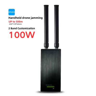 Portable Anti UAV Device 2.4G Anti Drone Equipment High Precision Portable Drone Jammer