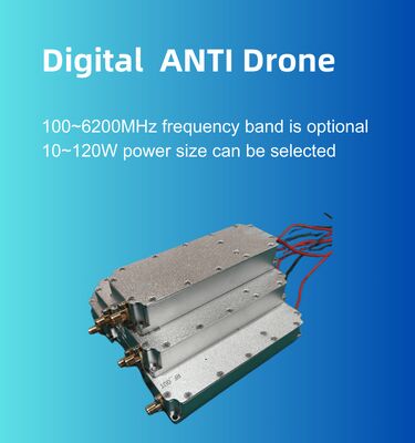 100W GaN Drone Module Supporting 100-7500MHz Frequency Band And LoRa