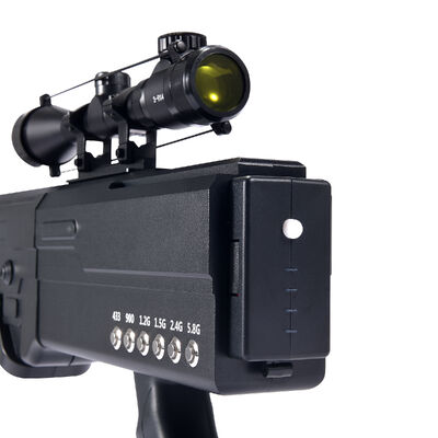 Long Range Uav Gun Jammer 1km Range Military Grade Anti Uav Jammer