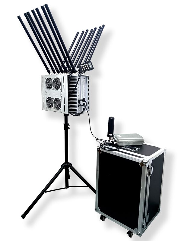 Advanced Anti Drone System 70-6000MHz 500-1200 Watt Drone Defense System