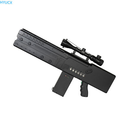 Six Channel Anti Drone Gun 200W User Friendly Integrated Uav Jammer Gun