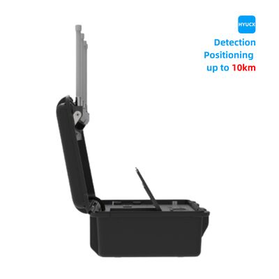 Portable Drone Detection Suitcase with RID Monitoring & Pilot Tracking